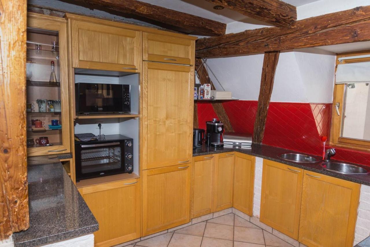 Charmant Appartement Alsacien Рибовиль Экстерьер фото