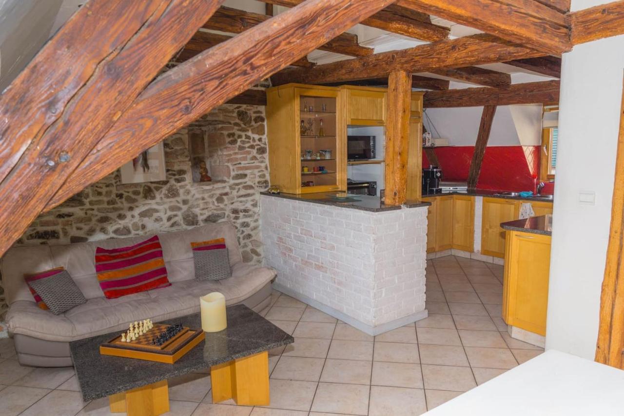 Charmant Appartement Alsacien Рибовиль Экстерьер фото